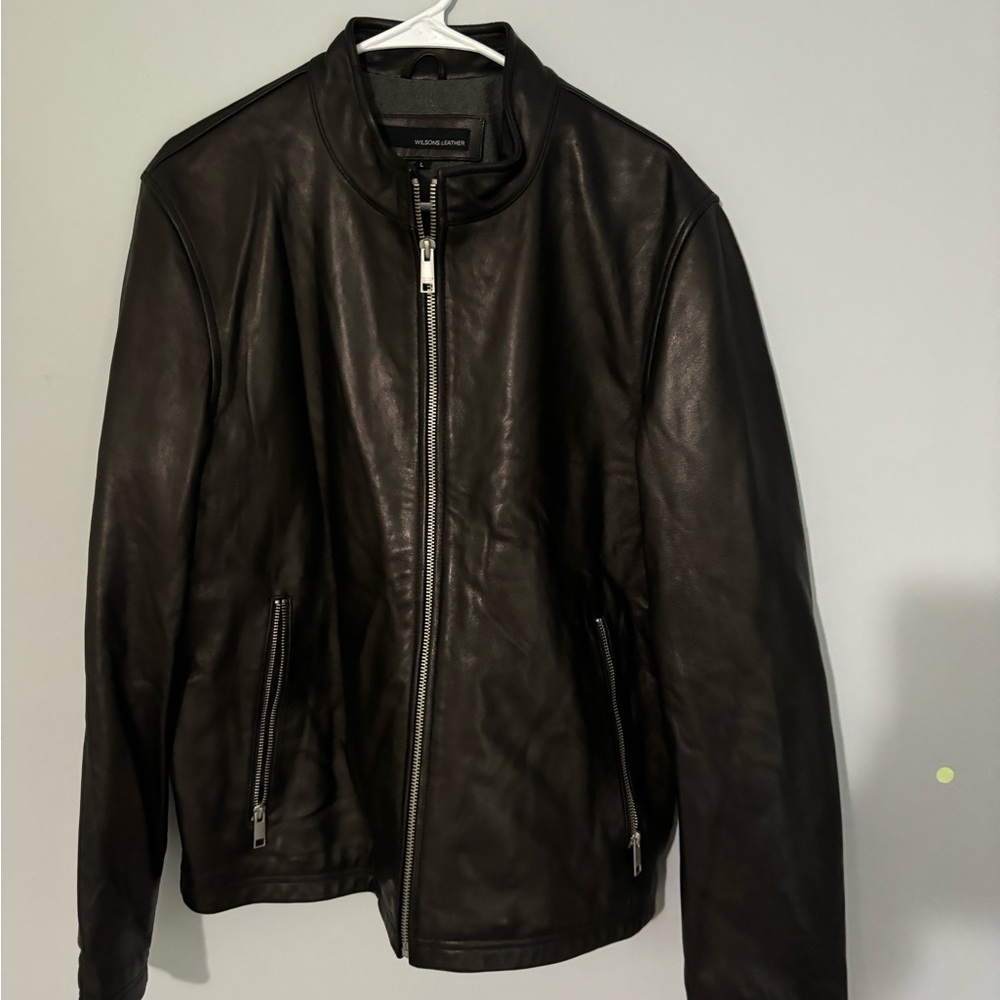 Wilsons Leather Men's Black Jacket